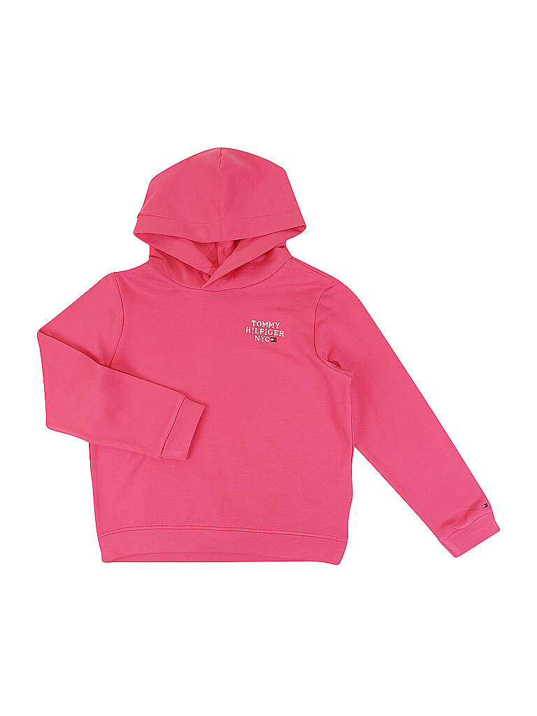 TOMMY HILFIGER Mädchen Kapuzensweater - Hoodie pink | 152
